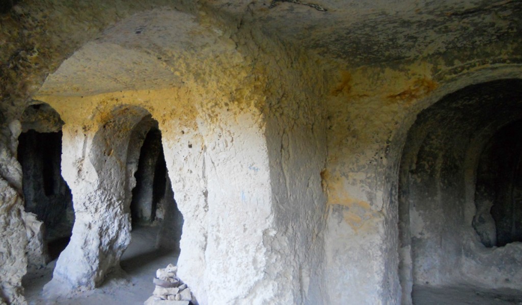La Grotta del Sole sito rupestre alla periferia di Matera