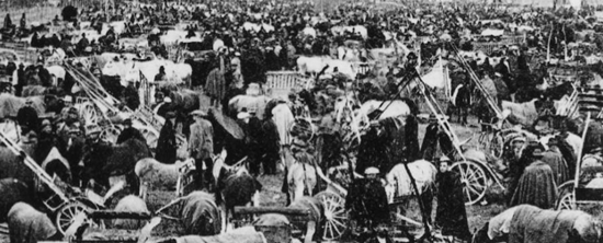 il sovraffollamento ed il problema demografico nei sassi