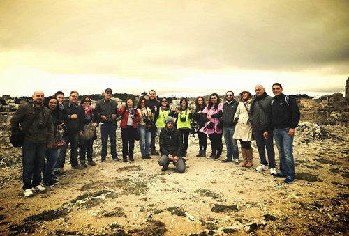 gruppo trekking nel parco della murgia materana