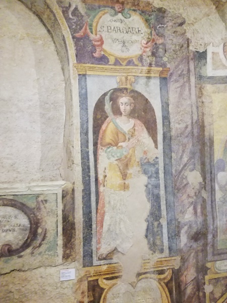 affresco santa barbara matera