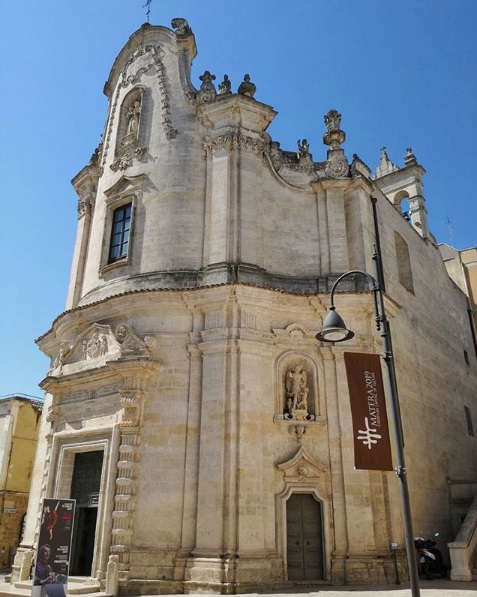 chiesa del purgatorio di matera lato nord