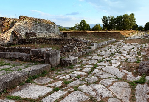grumentum scavi archeologici in basilicata