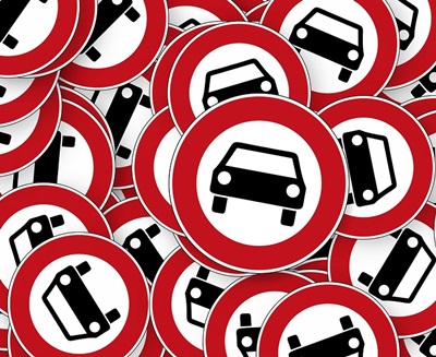 divieto di transito nei sassi di matera