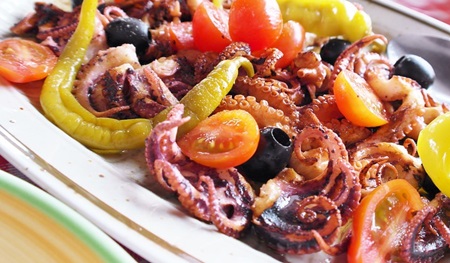 antipasto di calamari