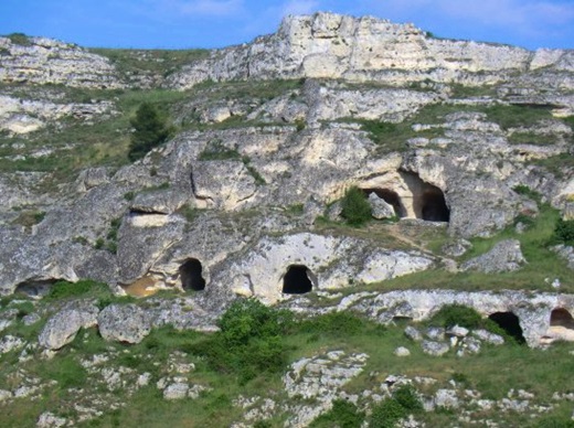 panorama della murgia materana