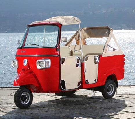 ape piaggio calessino