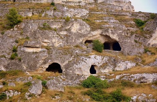 belvedere sulla Murgia da piazza Caveoso