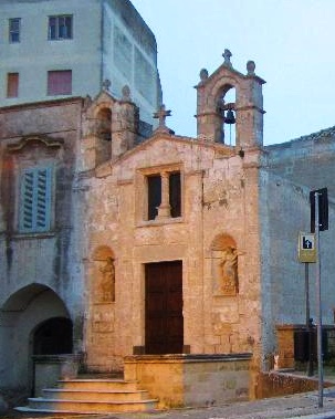 la chiesa in via san biagio