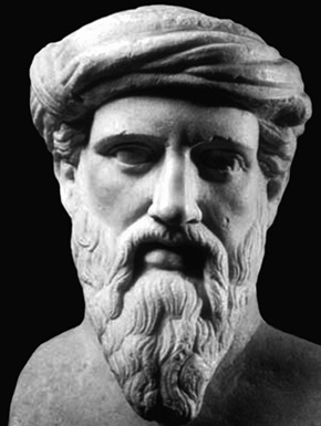 Pitagora fu Filosofo e Matematico famoso in tutto il Mediterraneo