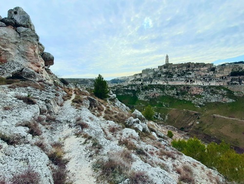 matera panorama dei Sassi dalla Murgia