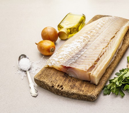 baccalà con cipolle