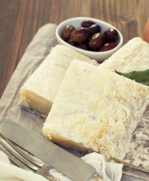 baccalà alle olive nere