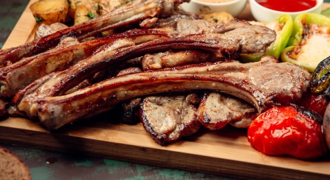 costolette di agnello alla lucane