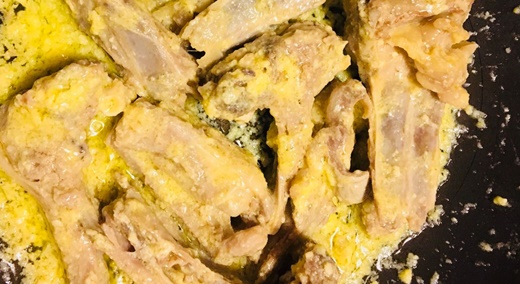 capretto cacio e uova alla lucana