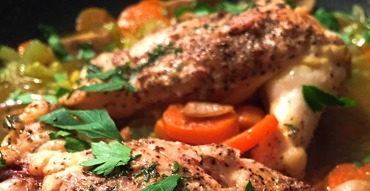 pollo ripieno alla lucana