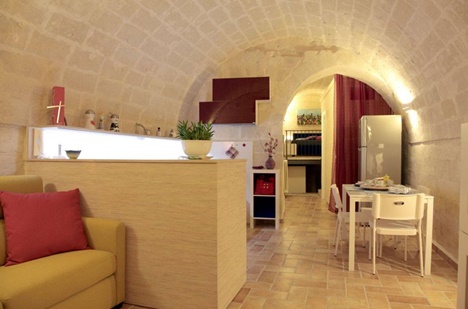 comfort interno casa matera