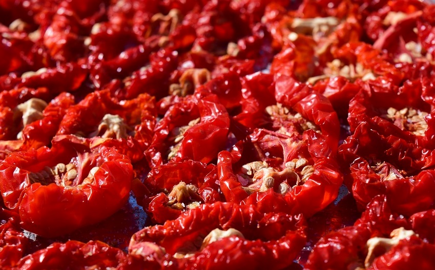 baccalà e pomodori secchi
