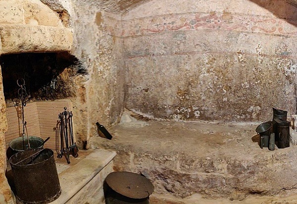 grotte scavate frantoio matera