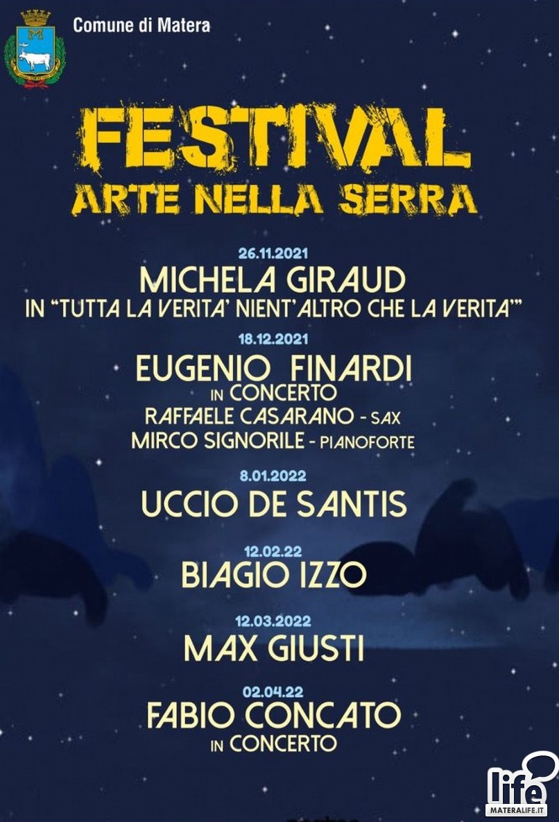 Festival Arte nella Serra 2021