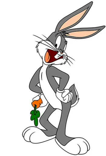 bugs bunny mascehere