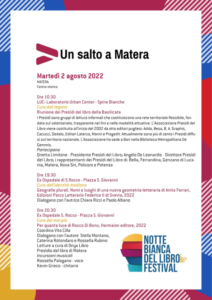 programma 2 agosto