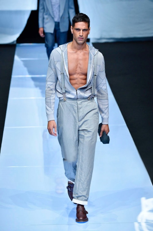 il modello mancini in passerella