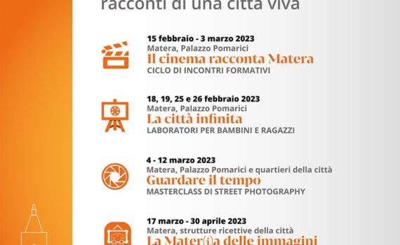 la materia delle immagini a Matera