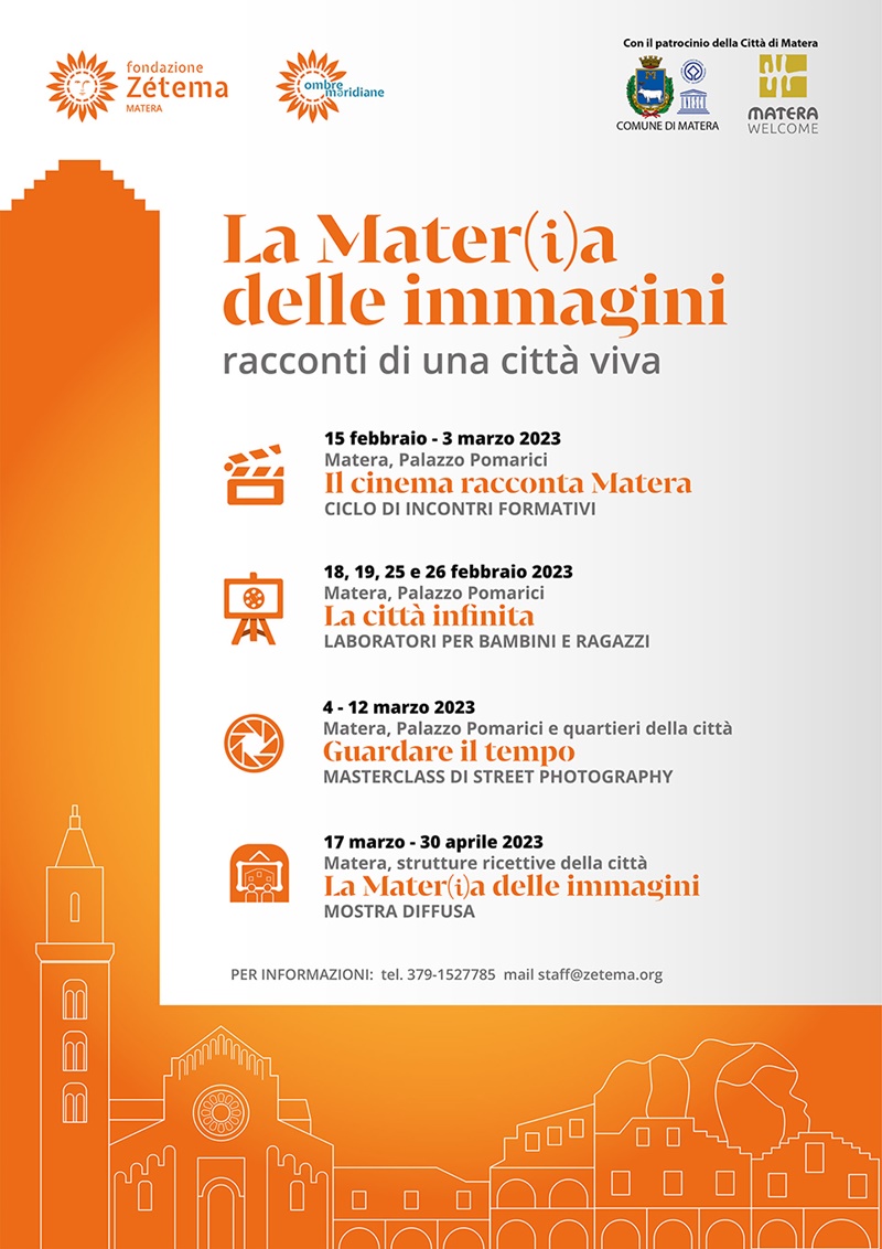 la materia delle immagini a Matera
