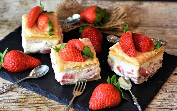 dolci alle fragole