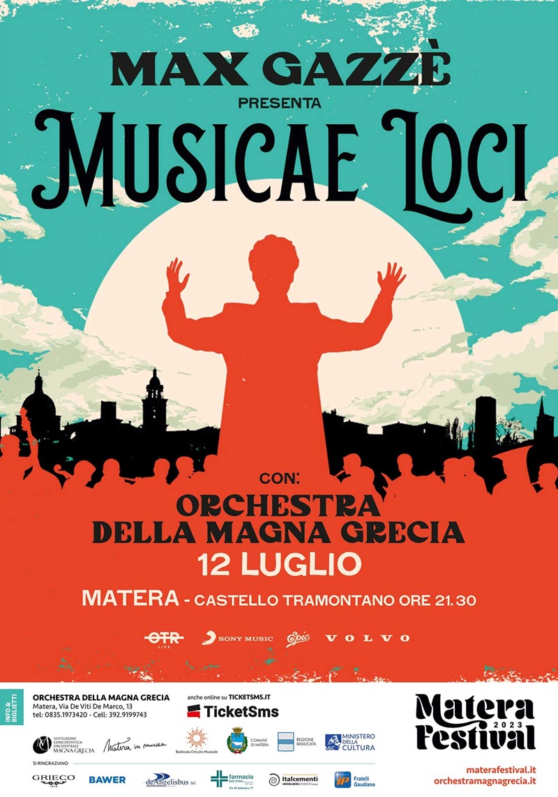 max gazzè concerto a matera