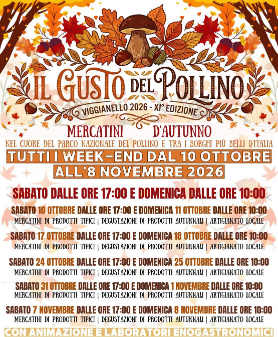 programma gusto pollino 2026