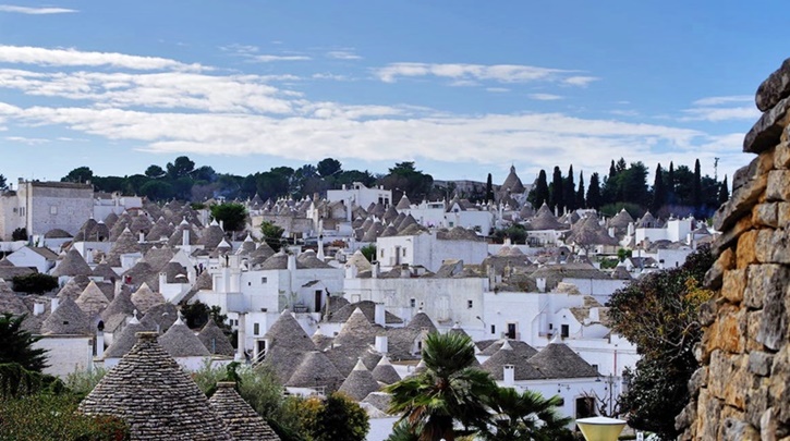 panoramica dei trulli