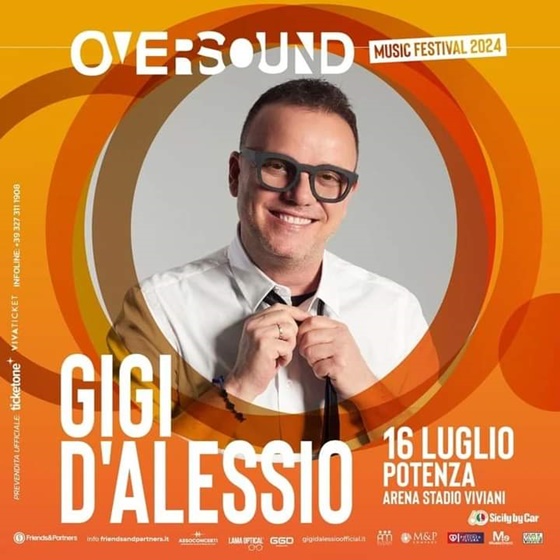 gigi d'alessio concerto a Potenza
