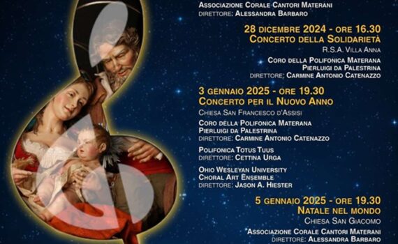 coralmente matera a natale