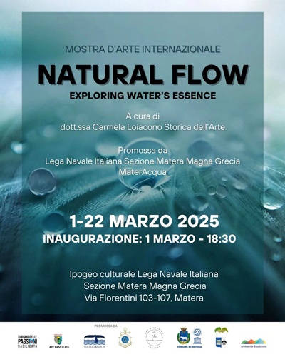 mostra natural flow matera