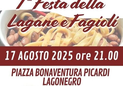 festa lagane e fagioli a lagonegro