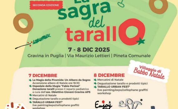 sagra del tarallo a gravina di puglia