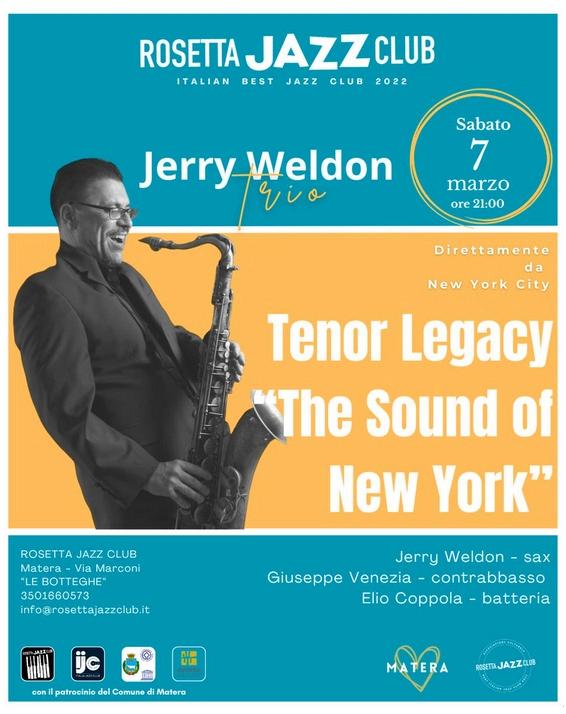 jerry weldon in concerto a matera