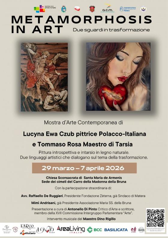 metamorphosis in art matera