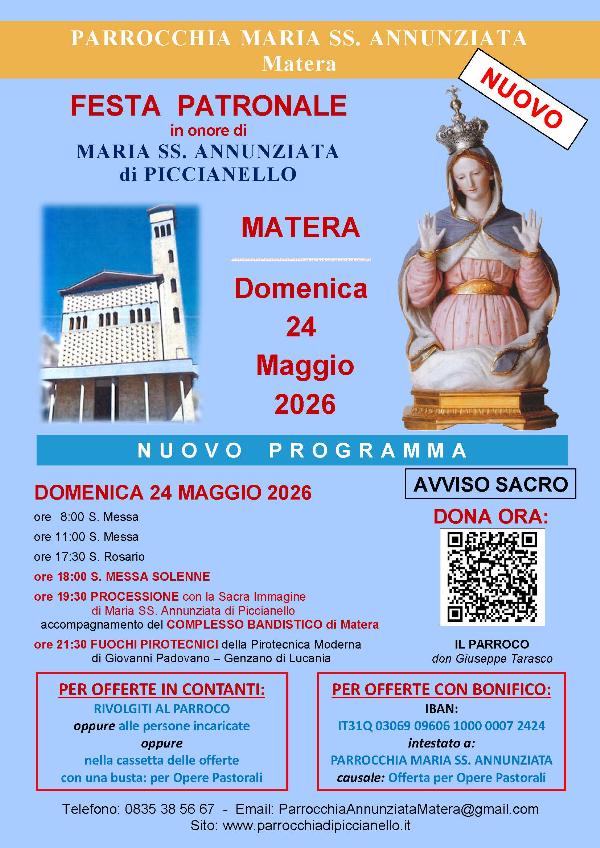 festa annunziata piccianello 