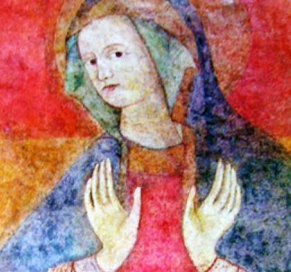 la madonna di Picciano affresco