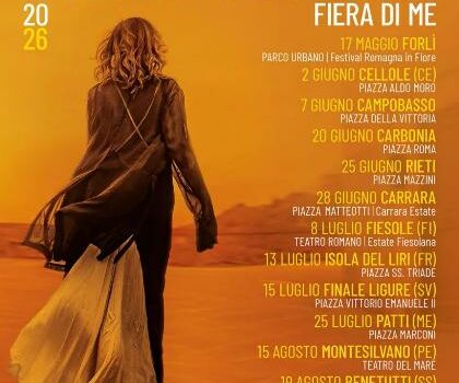 Irene Grandi concerto a Marconia
