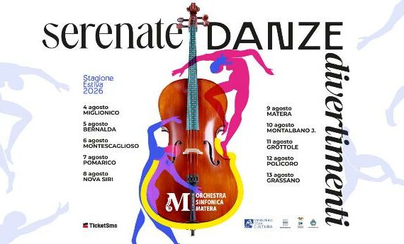 orchestra sinfonica matera estate 2026