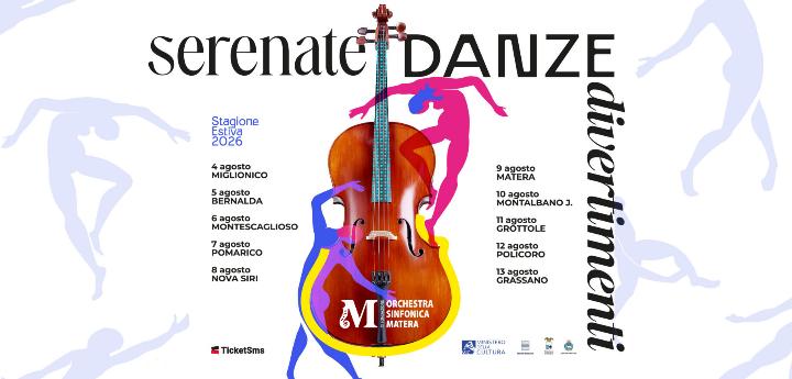 orchestra sinfonica matera estate 2026