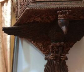 aquila in legno